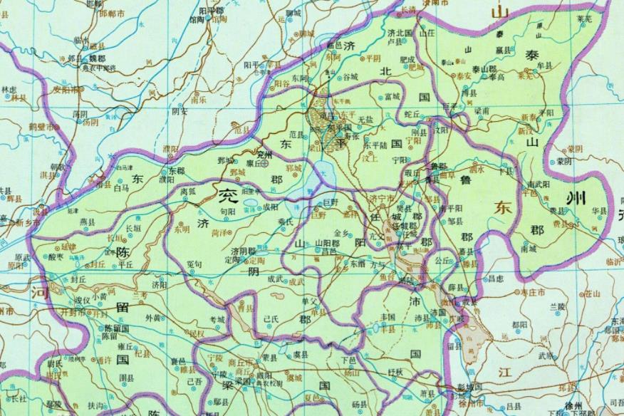 兖州地图-文学网