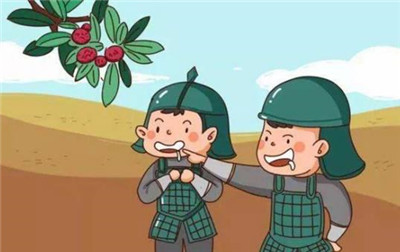 望梅止渴的故事