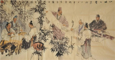 竹林七贤-文学网