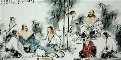 百家讲坛竹林七贤-文学网