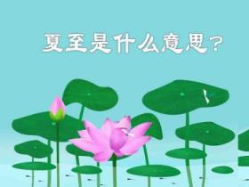 夏至是什么意思