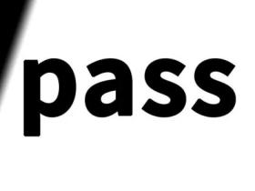 pass是什么意思