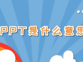 ppt是什么意思