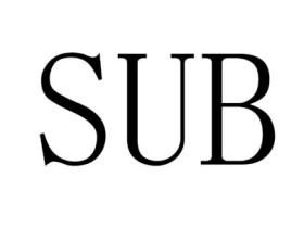 sub是什么意思