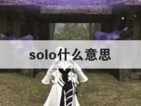 solo是什么意思