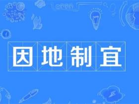 因地制宜的意思是什么