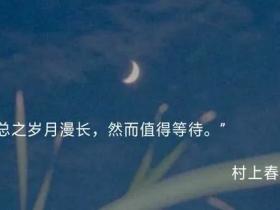 村上春树经典语录精选