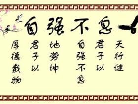 关于自强不息的名言精选